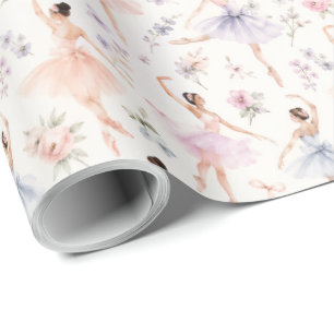 Papel De Regalo Regalo de bailarina al agua 