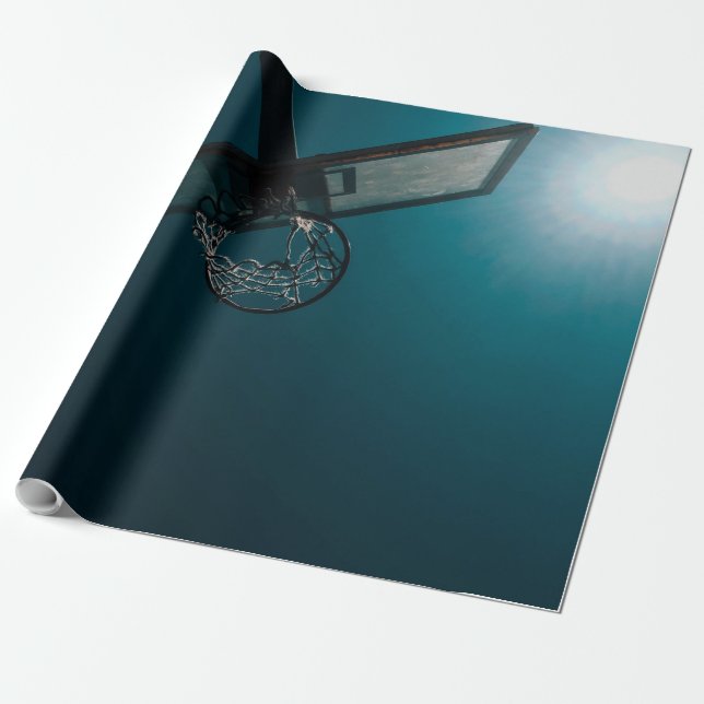 Papel De Regalo Regalo de baloncesto (Desenrollado)