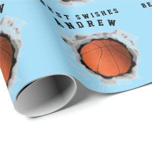 Papel De Regalo Regalo de baloncesto personalizado