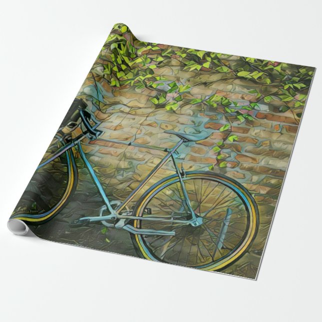 Papel De Regalo Regalo de ciclismo de montaña (Desenrollado)