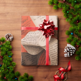Papel De Regalo Regalo de Collage de Fotos Personalizado | Recuerd