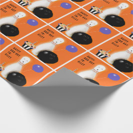 Papel De Regalo Regalo de cumpleaños de Halloween