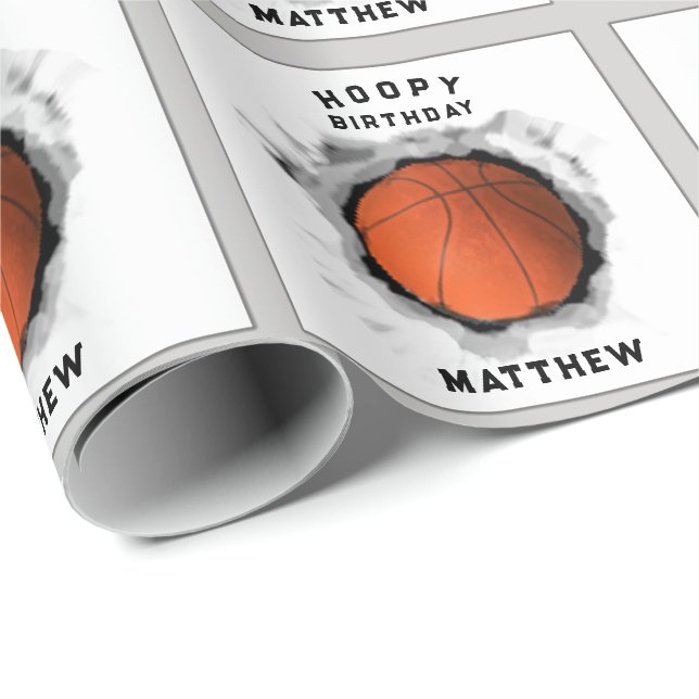 Papel De Regalo Regalo de cumpleaños personalizado para el balonce (Esquina del rollo)