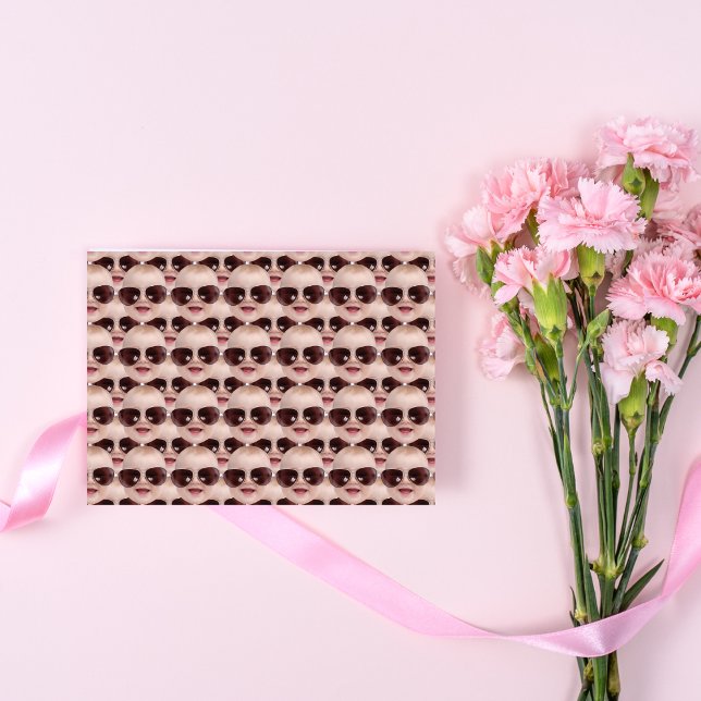 Papel De Regalo Regalo de Cumpleaños y Fiesta de Navidad con Cara  (Subido por el creador)