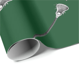 Papel De Regalo Regalo de deportes de Lacrosse
