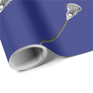 Papel De Regalo Regalo de deportes de lacrosse
