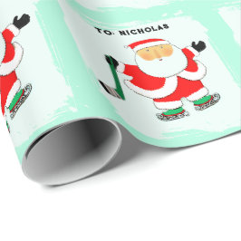 Papel De Regalo Regalo de feriado de hockey