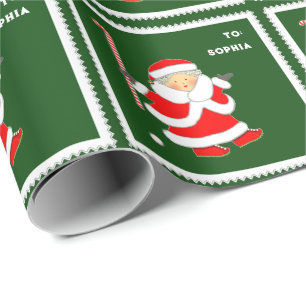 Papel De Regalo Regalo de feriado de hockey sobre hierba creativo