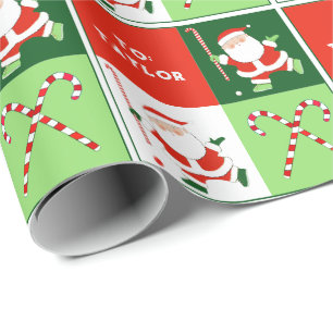 Papel De Regalo Regalo de feriado de hockey sobre hierba personali