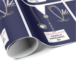 Papel De Regalo Regalo de fiesta de graduación de enfermería