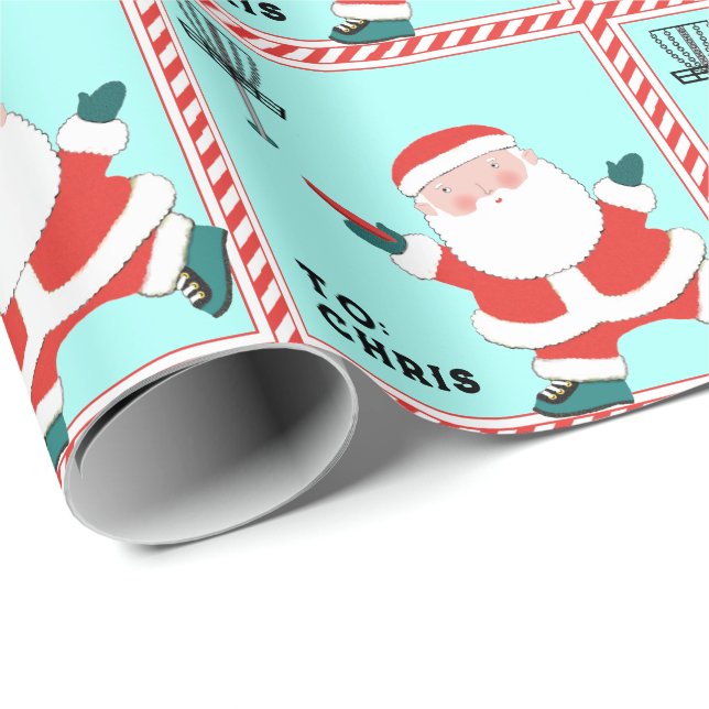 Papel De Regalo Regalo de Golf con Disco (Esquina del rollo)