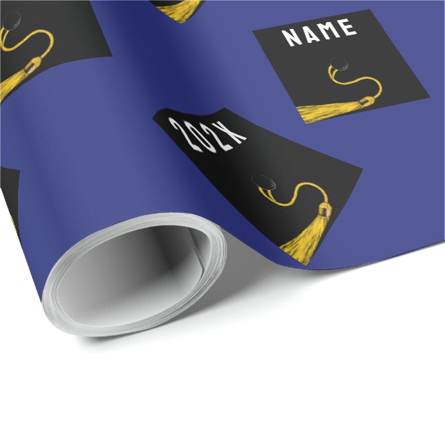 Papel De Regalo Regalo de graduación 2025 (Esquina del rollo)