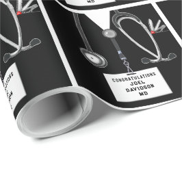 Papel De Regalo Regalo de graduación de la facultad de medicina
