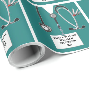 Papel De Regalo Regalo de graduación de médico