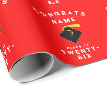 Regalo de Graduación Roja 2026