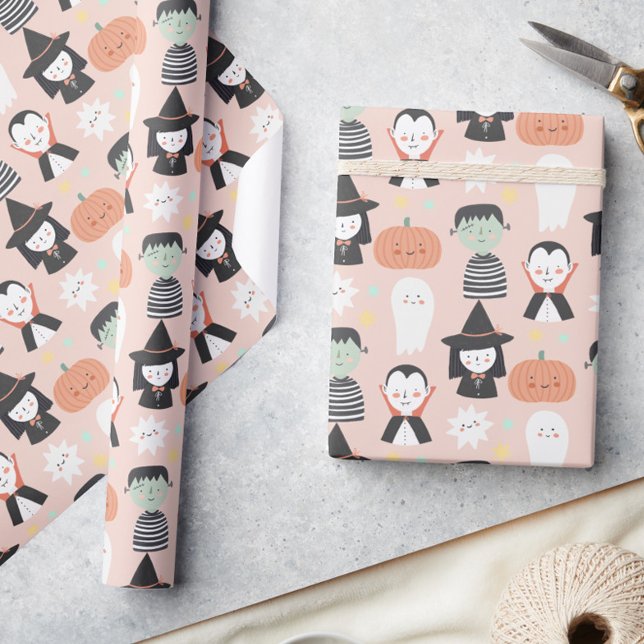 Papel De Regalo Regalo de Halloween Cute Spooky (Subido por el creador)