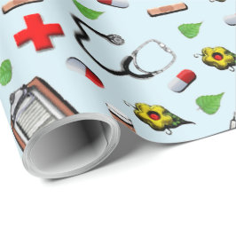 Papel De Regalo Regalo de jubilación de médicas