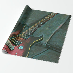 Papel De Regalo regalo de los amantes de la guitarra