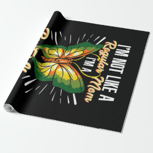 Papel De Regalo Regalo de mamá mariposa, regalo de cumpleaños de m