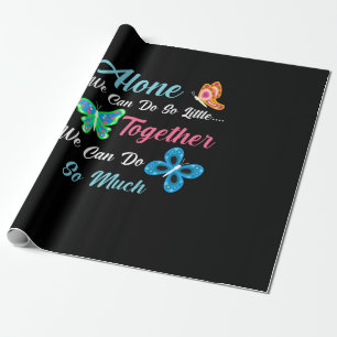 Papel De Regalo Regalo de mariposa Solo Podemos Hacer Tan Poco