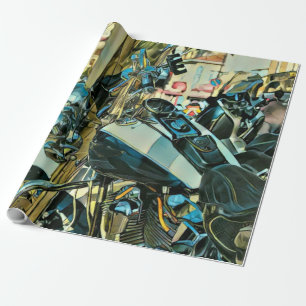 Papel De Regalo Regalo de motocicleta