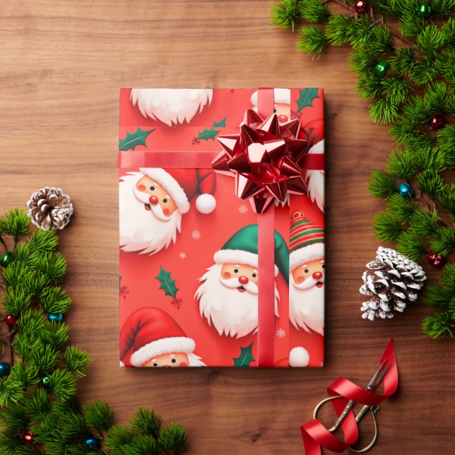 Papel De Regalo regalo de Navidad (Regalo de vacaciones)