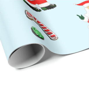 Papel De Regalo Regalo de Navidad de béisbol