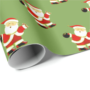 Papel De Regalo Regalo de Navidad de bolos