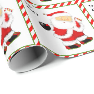 Papel De Regalo Regalo de Navidad de bolos