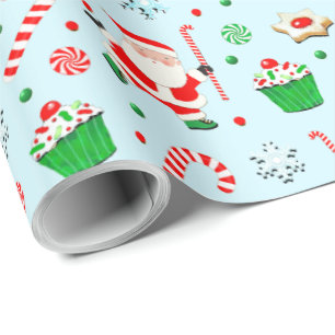 Papel De Regalo Regalo de Navidad de Hockey sobre Césped