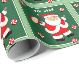 Papel De Regalo Regalo de Navidad de Rugby