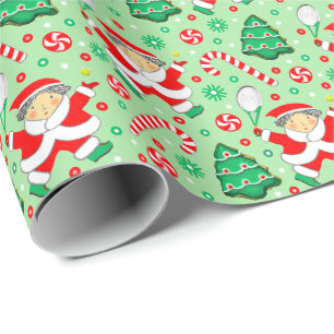 Papel De Regalo Regalo de Navidad de tenis