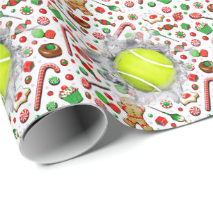 Papel De Regalo Regalo de Navidad de tenis