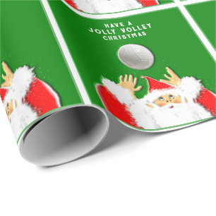 Papel De Regalo Regalo de Navidad de voleibol