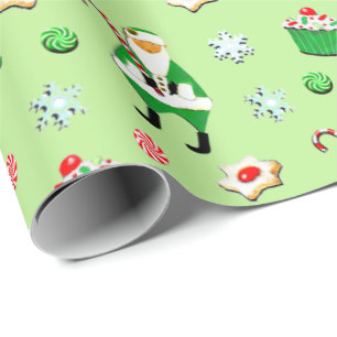 Papel De Regalo Regalo de Navidad irlandés