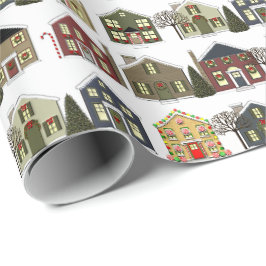 Papel De Regalo Regalo de Navidad para agente inmobiliario creativ
