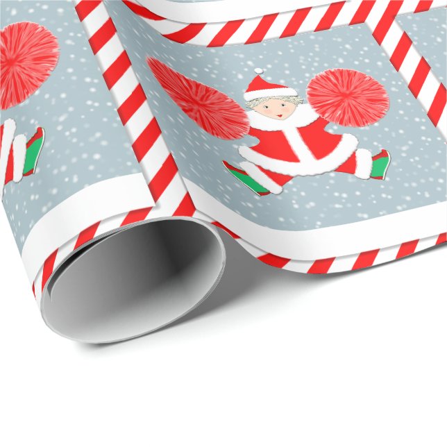 Papel De Regalo Regalo de Navidad para animadora creativa (Esquina del rollo)