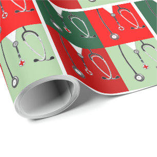 Papel De Regalo Regalo de Navidad para el médico