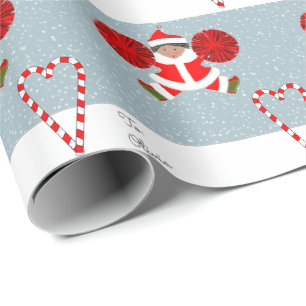 Papel De Regalo Regalo de Navidad para porrista