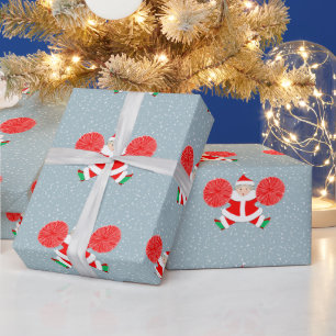 Papel De Regalo Regalo de Navidad para porrista