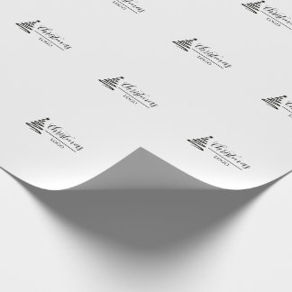 Papel De Regalo Regalo de Navidad Personalizado Camiseta Moderna C