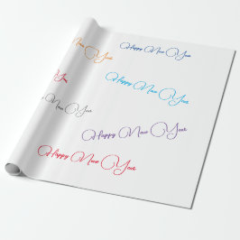 Papel De Regalo regalo de Navidades de citas de personalizable