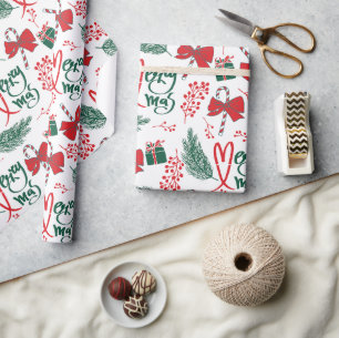 Papel De Regalo Regalo de Navidades de Feliz Navidad