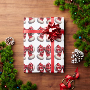 Papel De Regalo Regalo de Navidades de la copa de vaca de Santa Cl