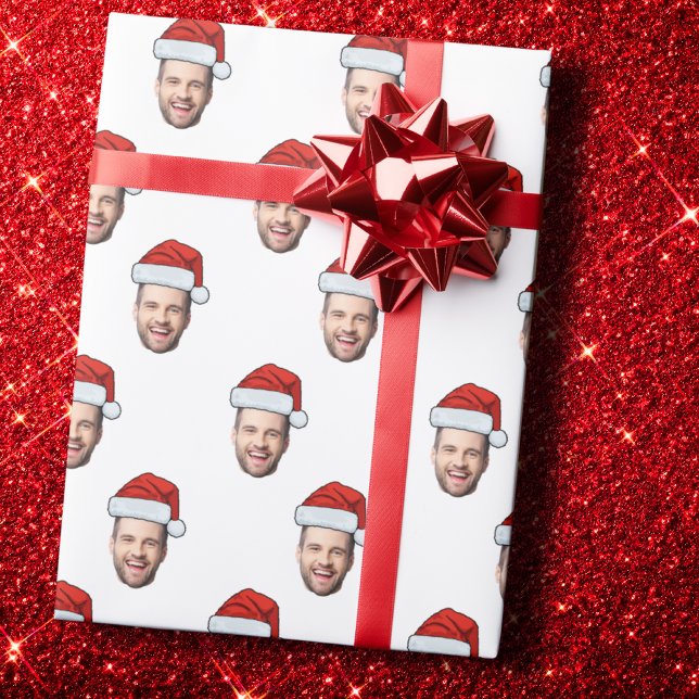 Papel De Regalo Regalo de Navidades de personalizado Face Photo Sa (Subido por el creador)