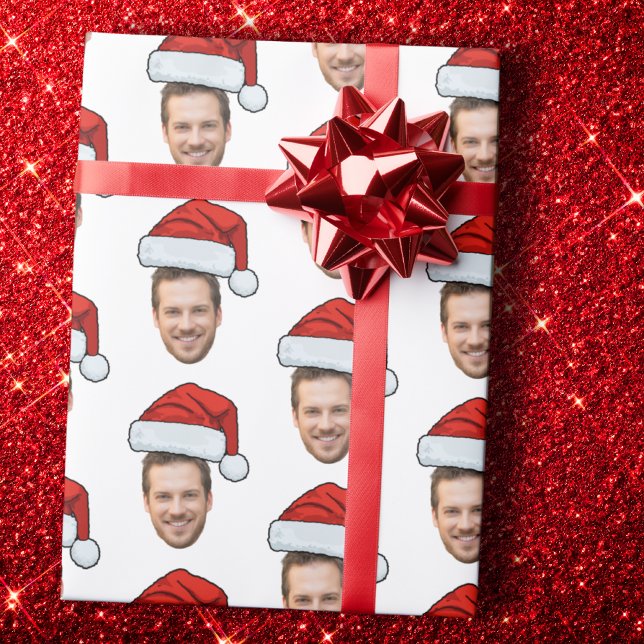 Papel De Regalo Regalo de Navidades de personalizado Face Photo Sa (Subido por el creador)