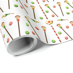 Papel De Regalo Regalo de Navidades Lacrosse
