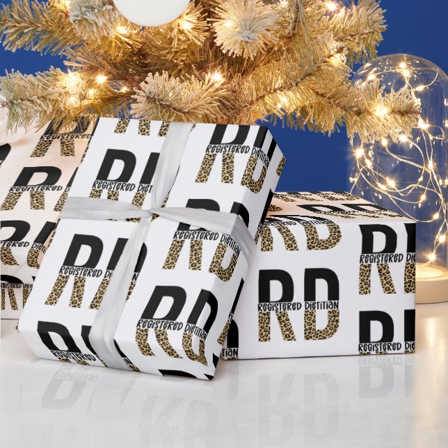 Papel De Regalo Regalo de RD para la impresión de Cheetah Print RD (Vacaciones)