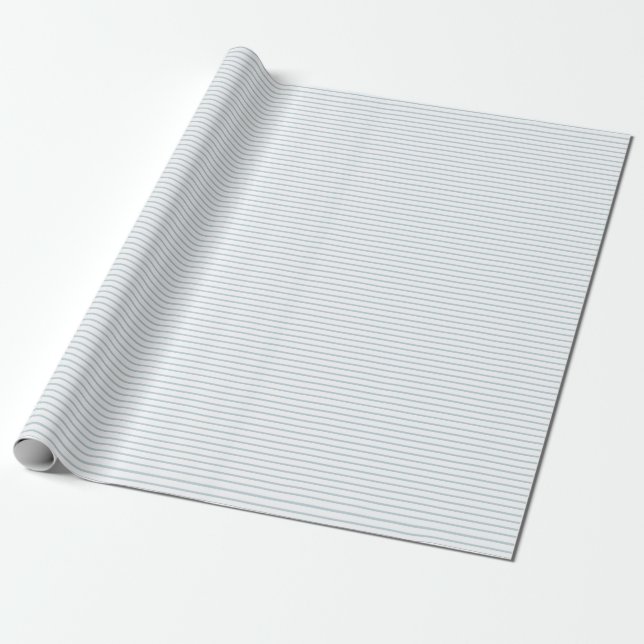 Papel De Regalo Regalo de tira suave suave azul suave (Desenrollado)