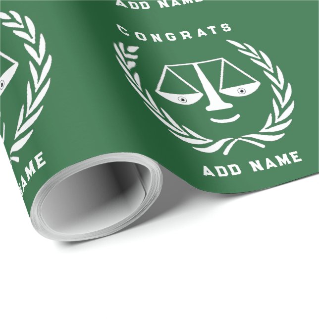 Papel De Regalo Regalo de un abogado creativo (Esquina del rollo)